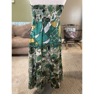 Junglee Billiee Hippie Free Size Maxi Knee Length Lightweight Dress